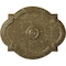 Ekena Millwork Waltz Ceiling Medallion (Canopies up to 4 1/2"), 21 1/4"W x 17 3/8"H x 1"P, Mississippi Mud Crackle CM21WAMMC - alternate 1